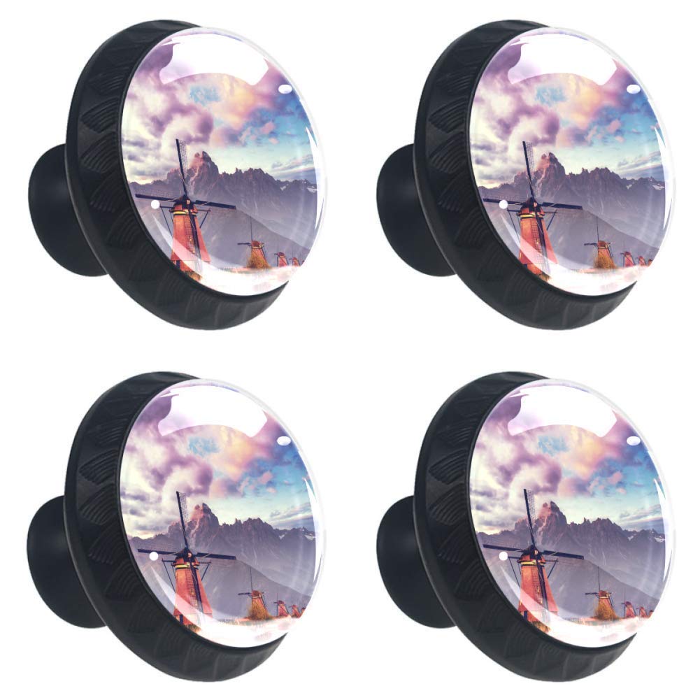 Dutch Windmill Cabinet Knobs - 1.37