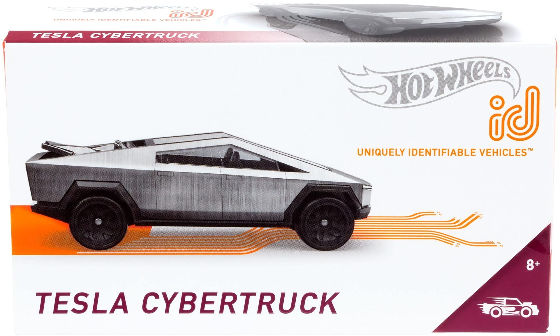 Hot Wheels 1:64 Scale Diecast Tesla Cybertruck Toy Car - Collectible Miniature Vehicle for Kids & Adults | Perfect for Display, Gifts & Racing Play