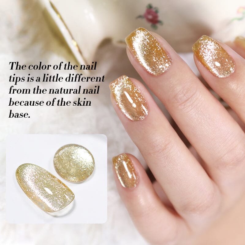 Shimmery Reflective Cat Magnetic Gel SR02 - 10ml Nail Polish for Glamorous Nails - Perfect for Parties, Weddings & Special Occasions
