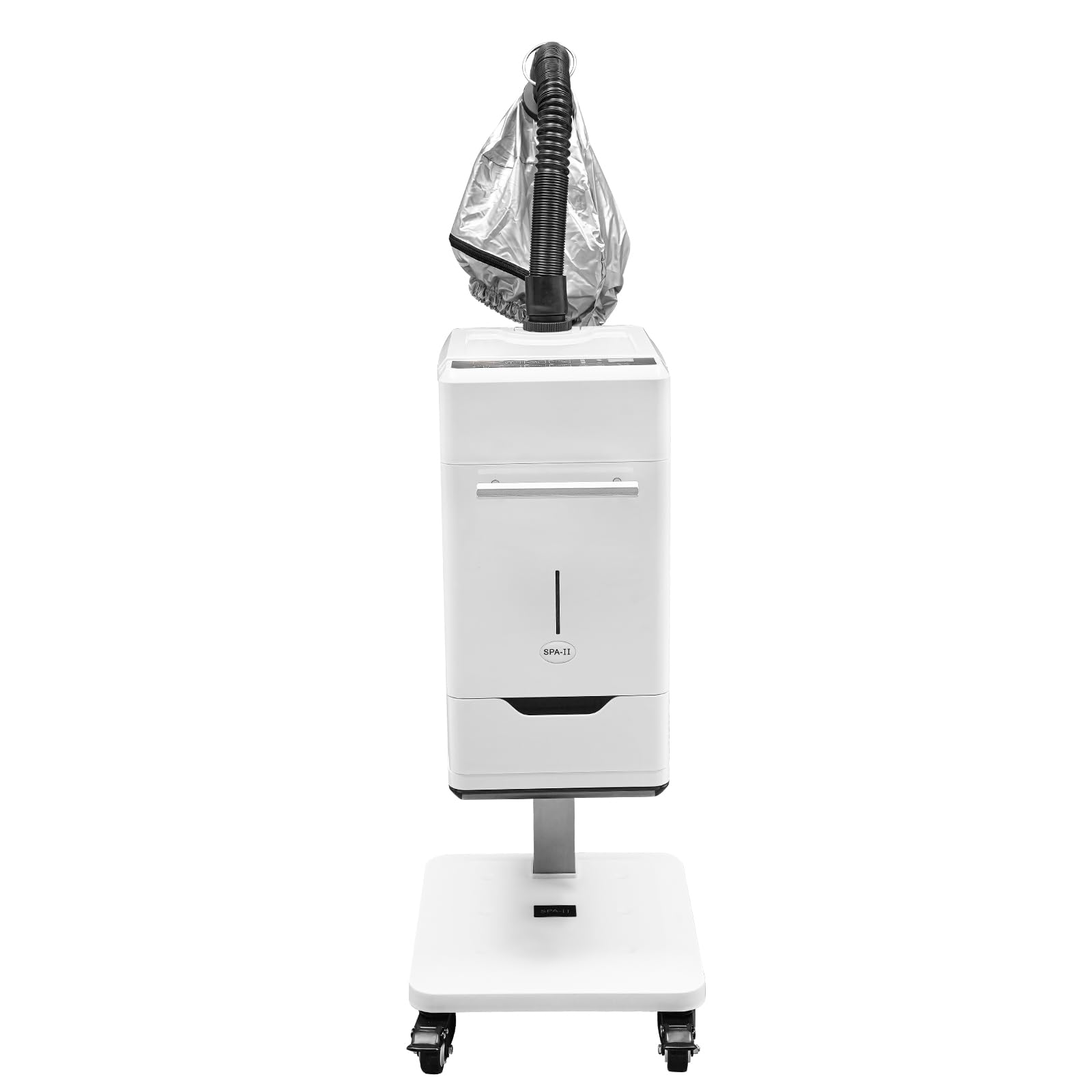 Professional Vertical Nano Salon Hair Steamer - 500W White Hair Care Steamer for Deep Conditioning & Hair Repair - Perfect for Home & Salon Use