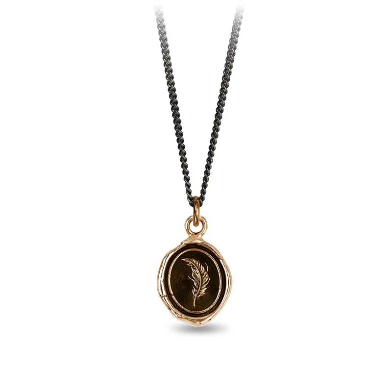 Feather Talisman Necklace - Elegant Boho Jewelry for Women, Handmade Spiritual Pendant with Natural Feather Charm | Perfect for Meditation, Yoga, Festival & Everyday Wear