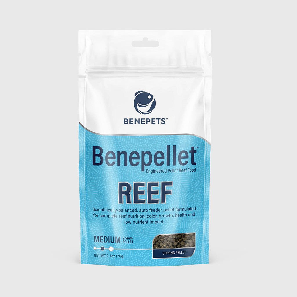Benepets Benepellet Reef Probiotic Coral & Fish Food - Premium Marine Nutrition for Saltwater Aquariums | Supports Coral Growth & Fish Health | Ideal for Reef Tanks & Aquatic Ecosystems