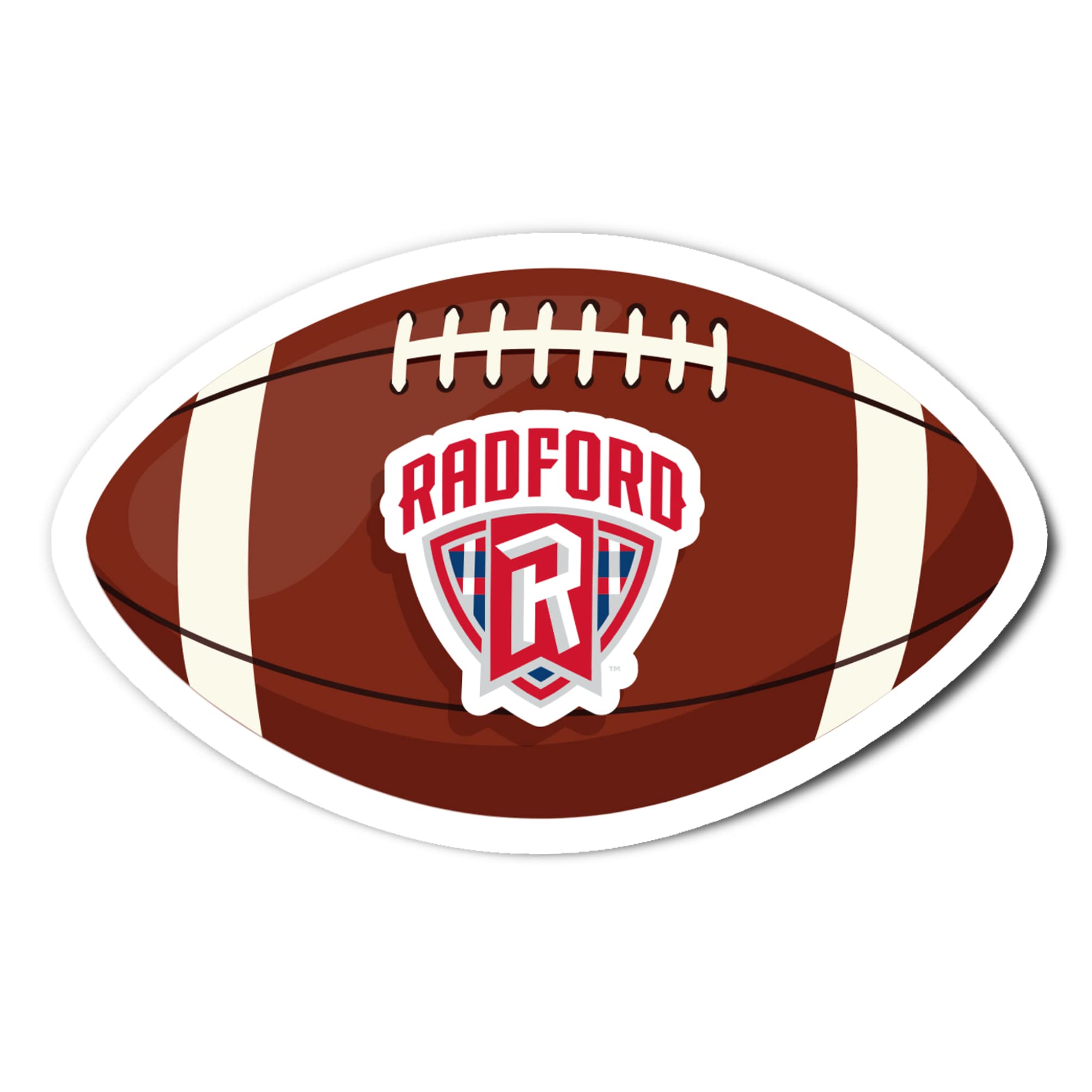Desert Cactus Radford University Sticker - Highlanders Vinyl Decal for Laptop, Water Bottle, Car & Scrapbook - Official Football Logo Sticker - Perfect for College Fans, Gifts & School Spirit