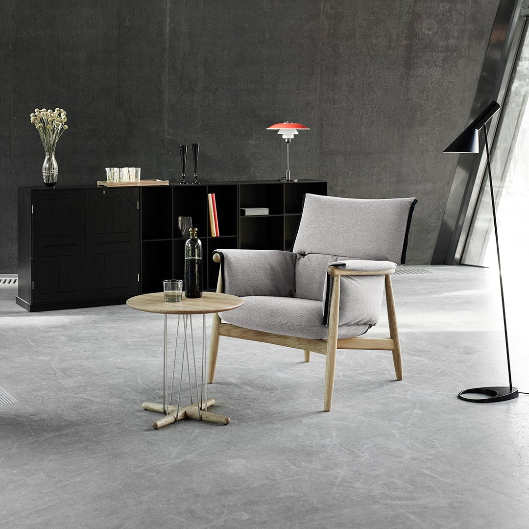 E021 Embrace Lounge Side Table - Modern End Table for Living Room, Bedroom, or Office - Perfect for Coffee, Books, and Decor