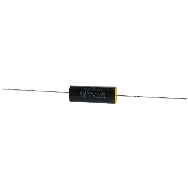 Dayton Audio DAC1PE 1.0uF Capacitor - High Quality Audio Capacitor for Speaker Crossovers & Amplifier Upgrades | Perfect for Home Theater & Car Audio Systems