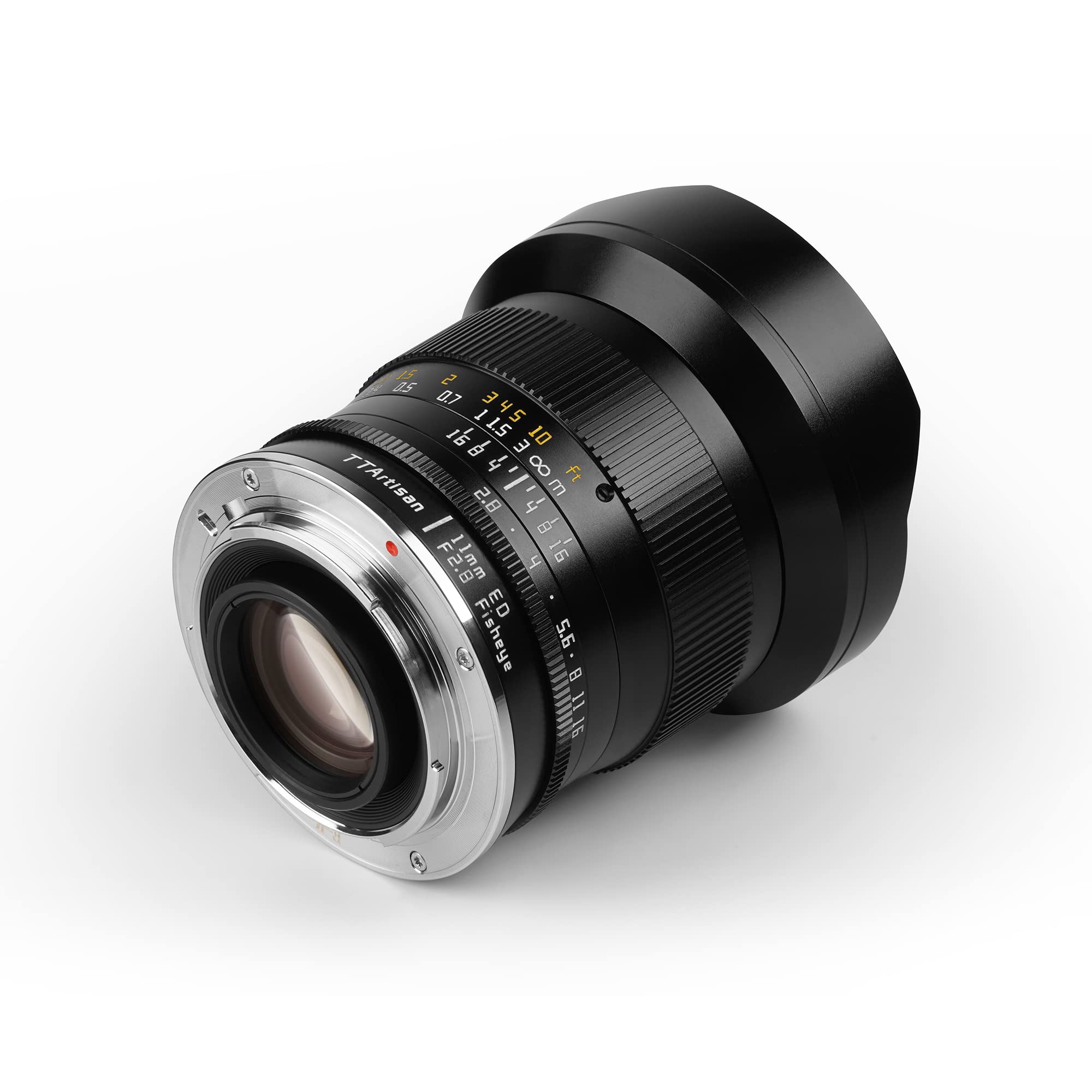 TTArtisan 11mm F2.8 Full Frame Fisheye Lens for Nikon F Mount - Ultra Wide Angle SLR Camera Lens for Stunning 180° Views | Perfect for Landscape, Architecture & Creative Photography