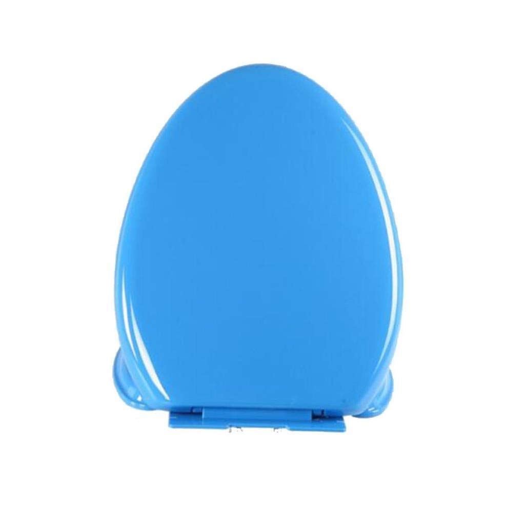 U-Shaped Toilet Seat Cover with Soft Cushion Pad - Quick Release Ultra Durable Toilet Lid for Comfort & Hygiene - Perfect for Bathroom, RV, and Home Use