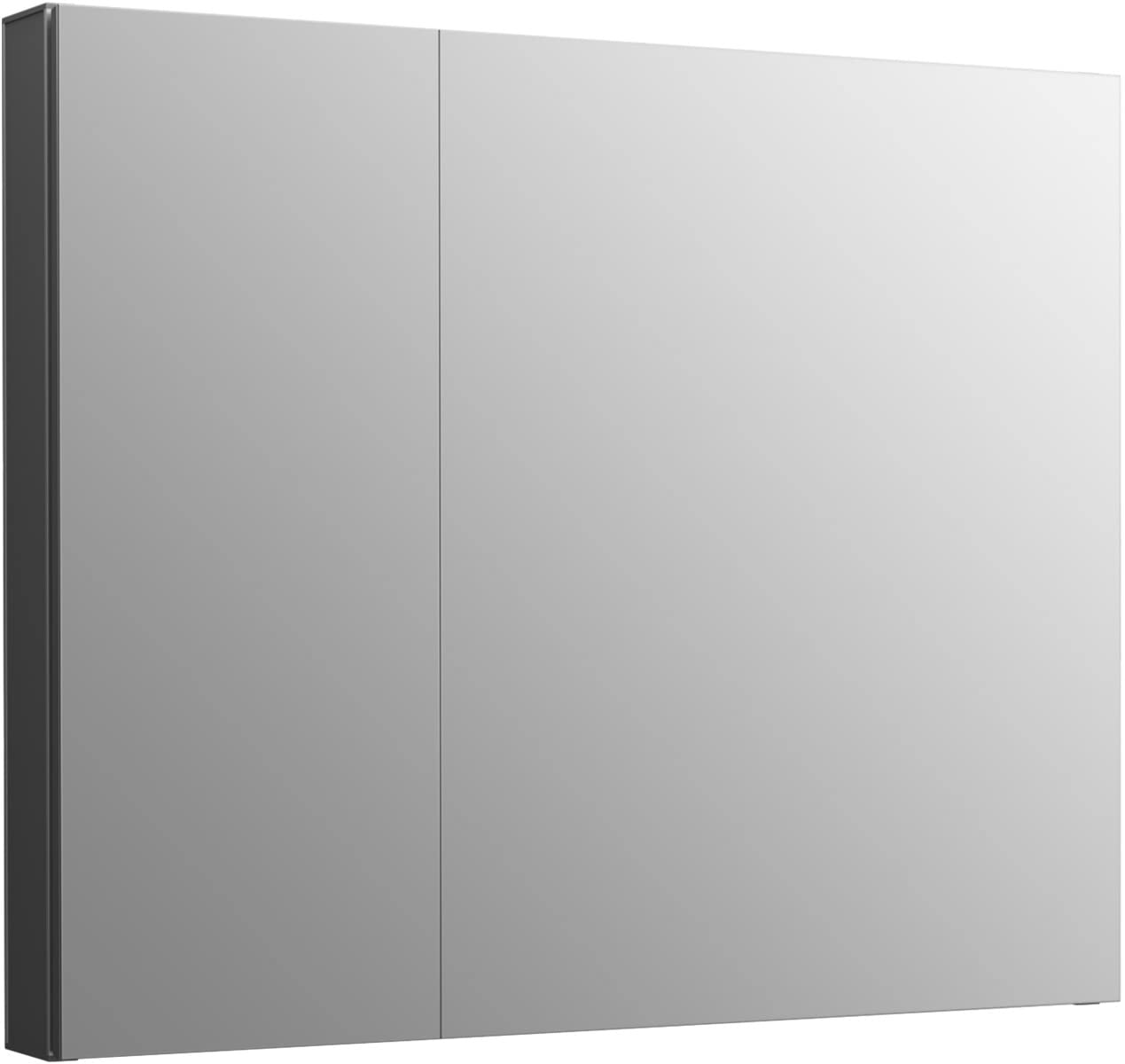 Kohler Recessed or Surface Mount Medicine Cabinet with Slow-Close Mirrored Door - Bathroom Storage for Toiletries & Essentials - Perfect for Small Bathrooms, Vanities & Modern Home Decor