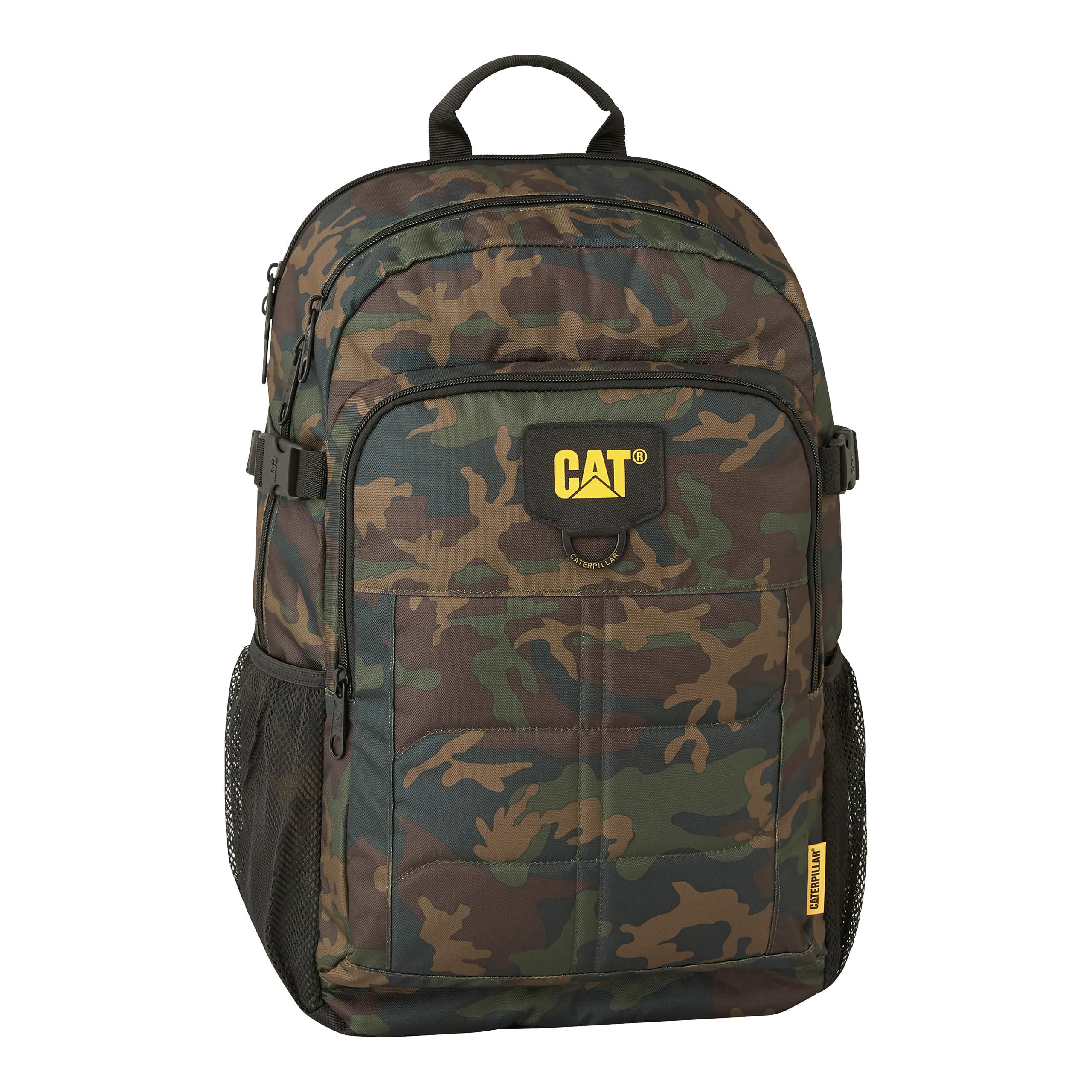 Caterpillar Men's Camo Barry Backpack - Durable One Size Hiking & Travel Backpack for Outdoor Adventures & Daily Commute