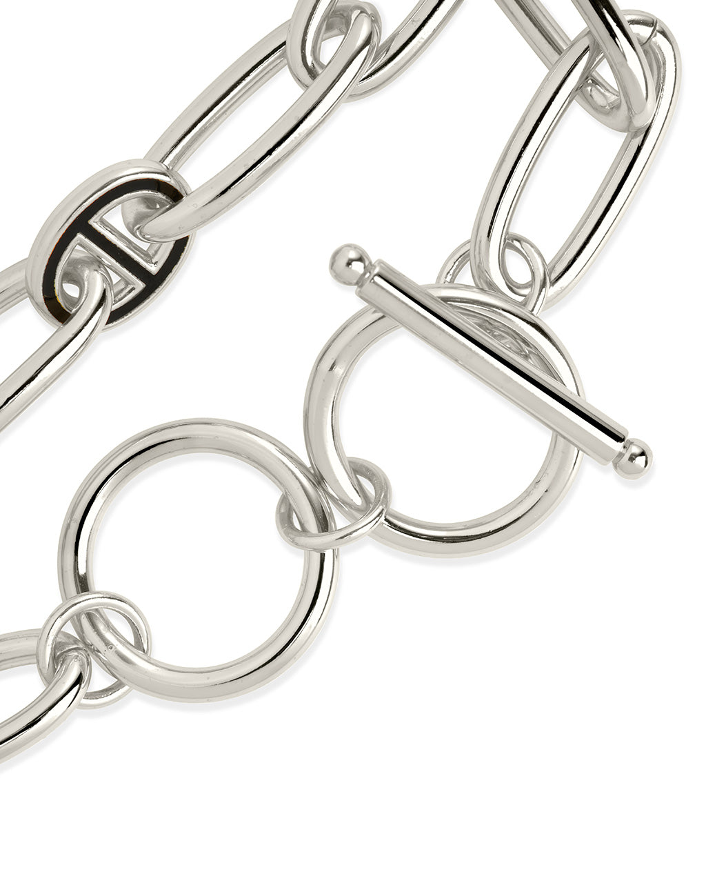 Kennedy Chain Toggle Bracelet for Women - Adjustable Silver Jewelry for Casual & Formal Wear - Perfect Gift for Birthday, Anniversary & Special Occasions