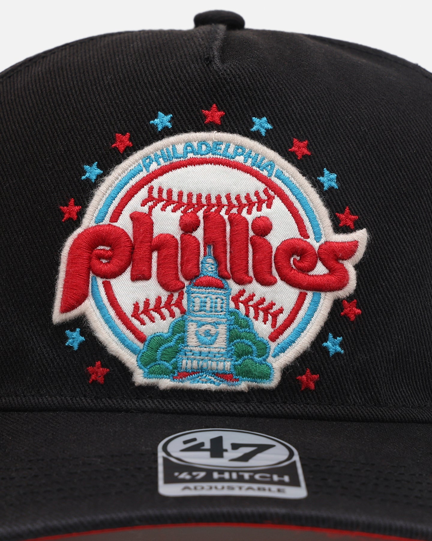 47 Brand Philadelphia Phillies 'MLB Trophy Case' Snapback Hat - Adjustable Black Baseball Cap for Men - Perfect for Game Day, Sports Events & Casual Wear