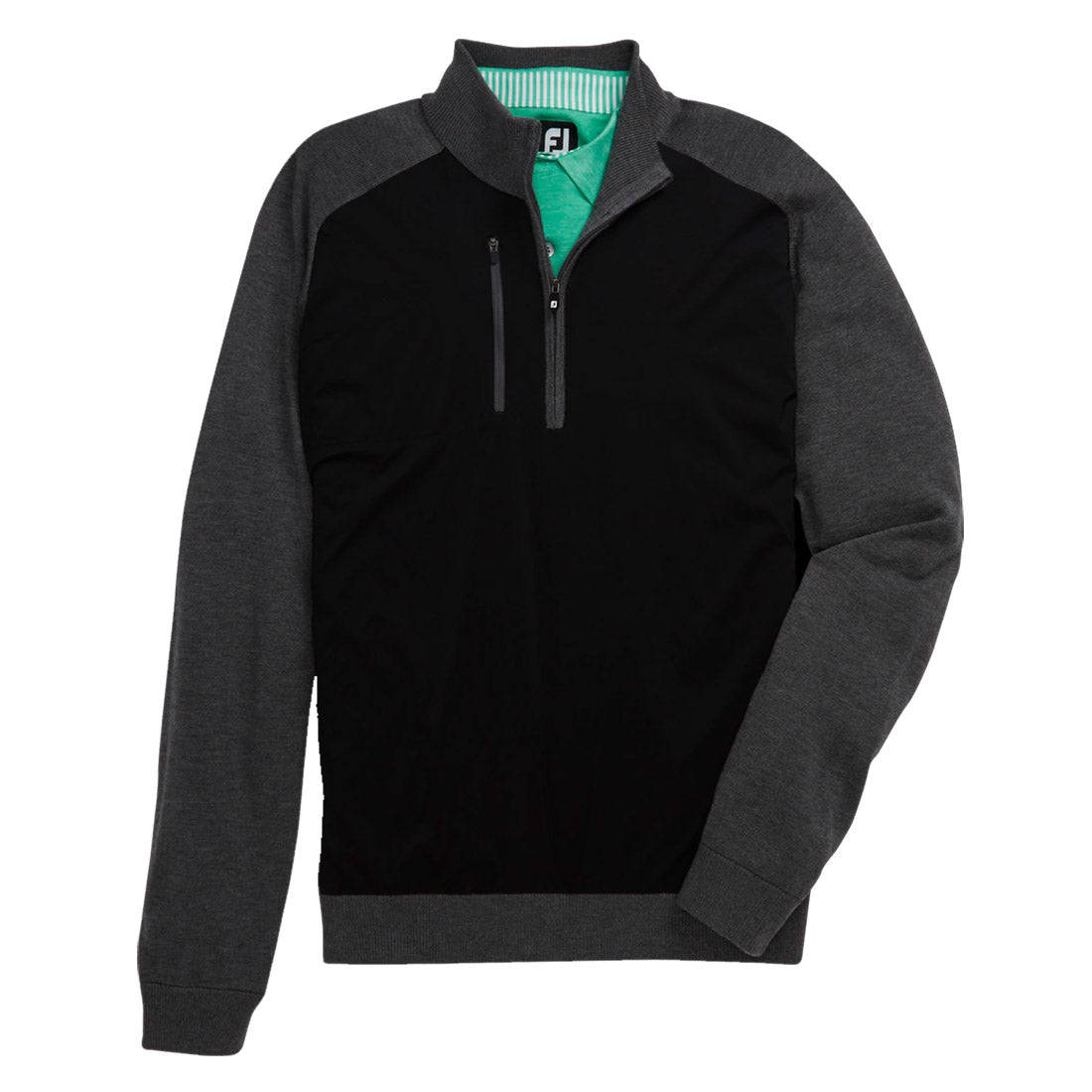 FootJoy Tech Men's Golf Sweater - Lightweight & Breathable Performance Pullover for Golfers | Perfect for Cool Weather & On-Course Comfort