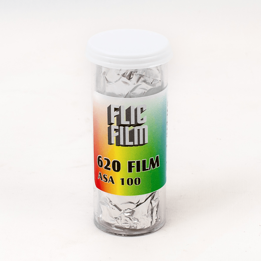 Flic Film 620 Format 100ASA Black & White Film - Vintage Style Photography for Classic Cameras & Artistic Projects