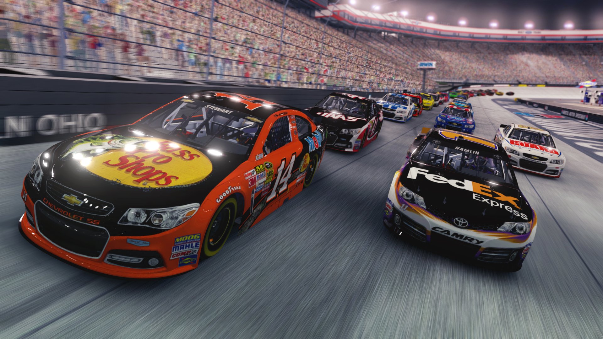 NASCAR '14 - Official Online Racing Game Code for PC | High-Speed NASCAR Simulation | Perfect for Racing Enthusiasts & Gamers