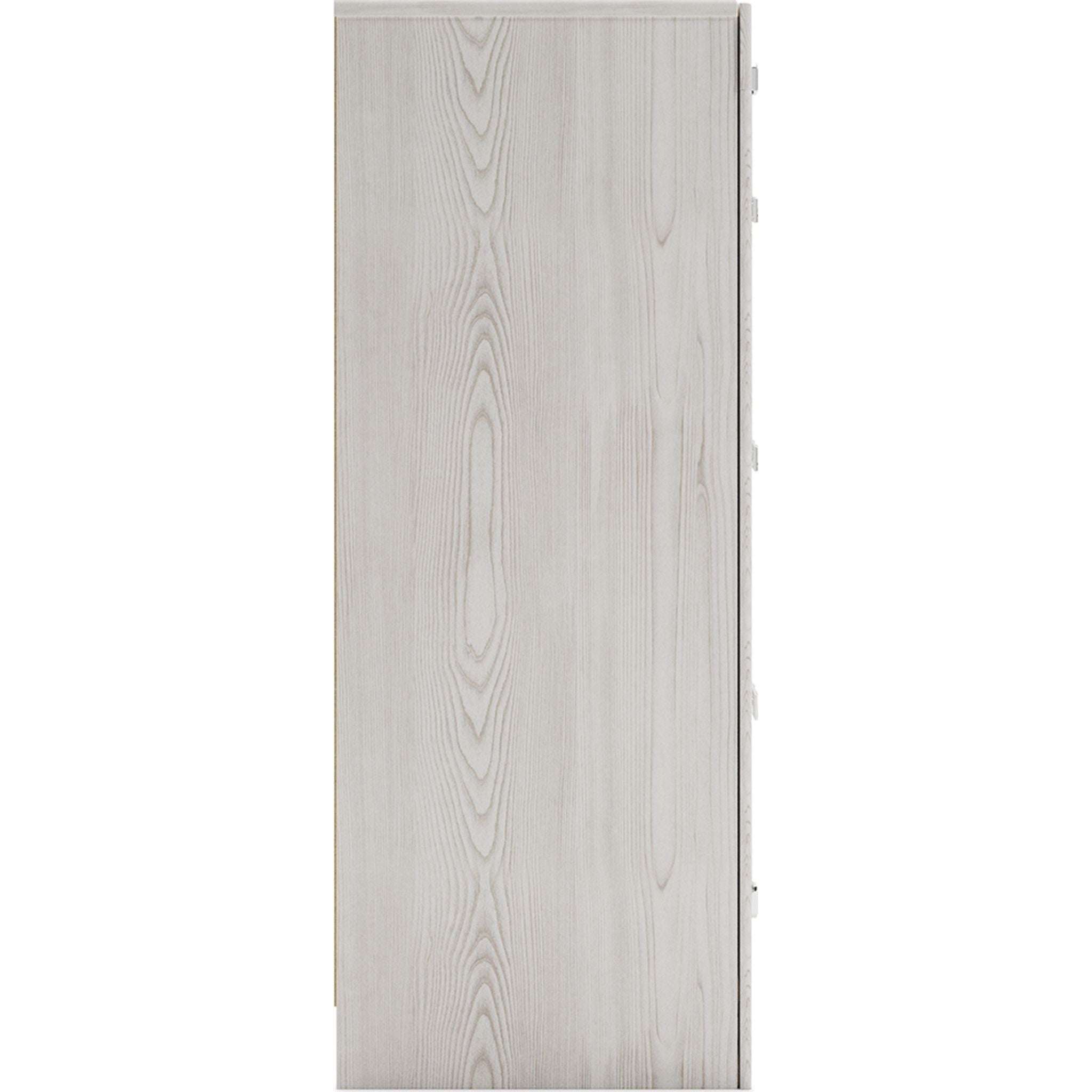 Altyra White Dresser - Modern 6-Drawer Chest for Bedroom, Living Room & Office Storage | Solid Wood Furniture with Smooth Gliding Drawers