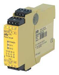 PNOZ X2.8P C Emergency Stop Safety Relay 24-240V AC/DC, 3NO + 1NC Contacts for Industrial Machinery Safety - Perfect for CNC Machines, Conveyors & Automated Production Lines