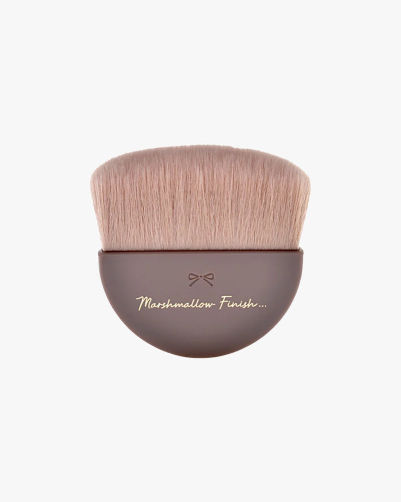 CANMAKE Marshmallow Finish Powder Brush - Fluffy Kabuki Makeup Brush for Loose & Pressed Powder, Foundation & Blush - Perfect for On-the-Go Touch Ups & Professional Makeup Application