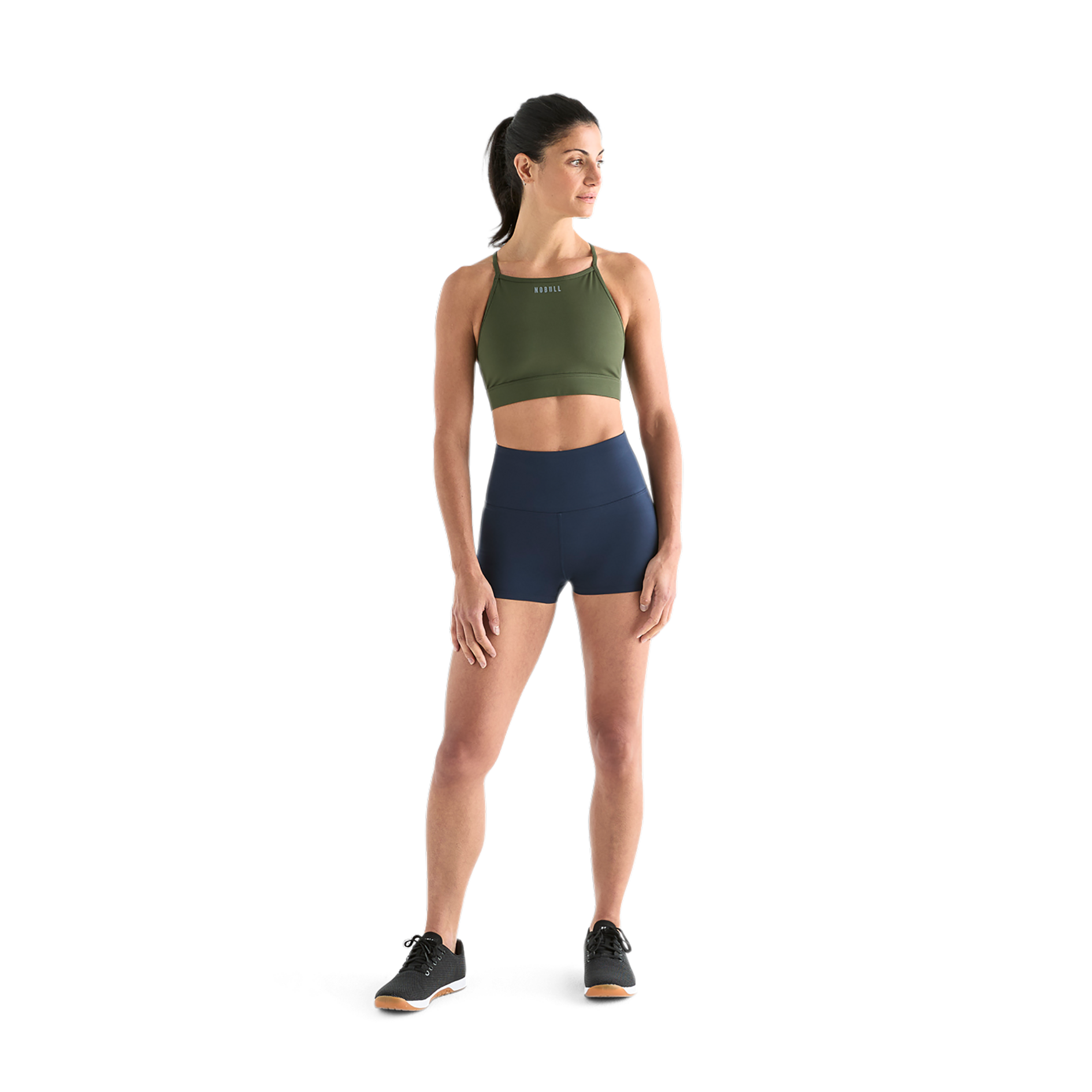 Women's High Rise Matte Shorts - Stretchy Comfort Fit for Yoga, Running & Lounge Wear - Trendy Workout & Casual Shorts for Women