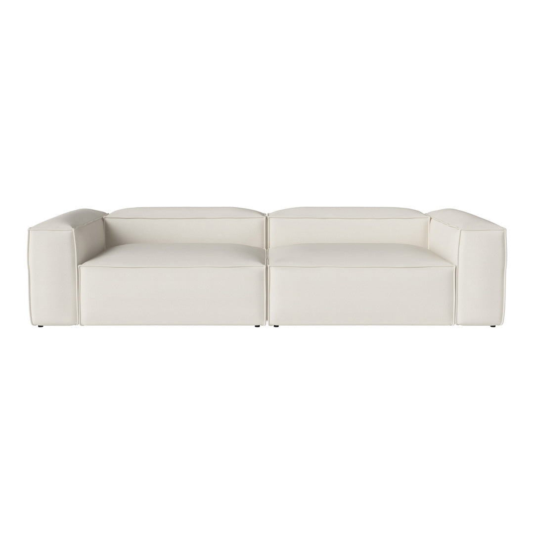 Cosima 2-Seater Sofa - Modern Fabric Loveseat for Small Spaces | Perfect for Living Room, Apartment & Office Waiting Area