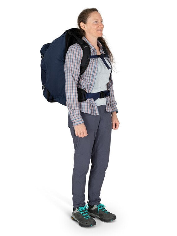 Osprey Fairview 55 Travel Backpack - Lightweight Hiking & Adventure Pack for Men & Women - Perfect for Camping, Backpacking & International Travel