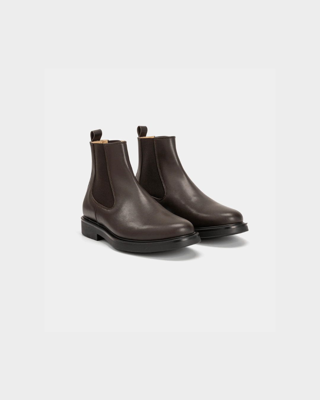 Stylish Men's Vegan Leather Chelsea Boots in Brown | Comfortable & Durable for Casual Wear, Office & Outdoor Activities