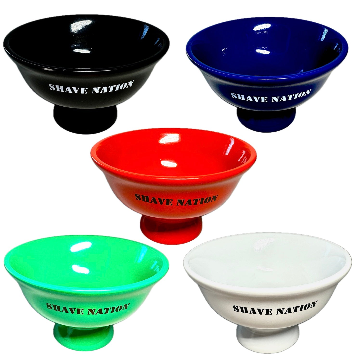 Shave Nation Smooth INDESTRUCTIBOWL Lather Bowl - Unbreakable Shaving Bowl for Wet Shaving | Perfect for Barbershops & Home Grooming
