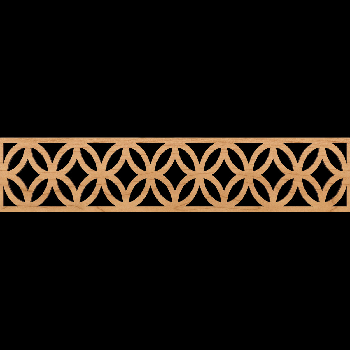 Crosby Fretwork Moulding - Decorative Wood Trim for Home & Furniture DIY Projects - Perfect for Cabinets, Doors, and Wall Accents