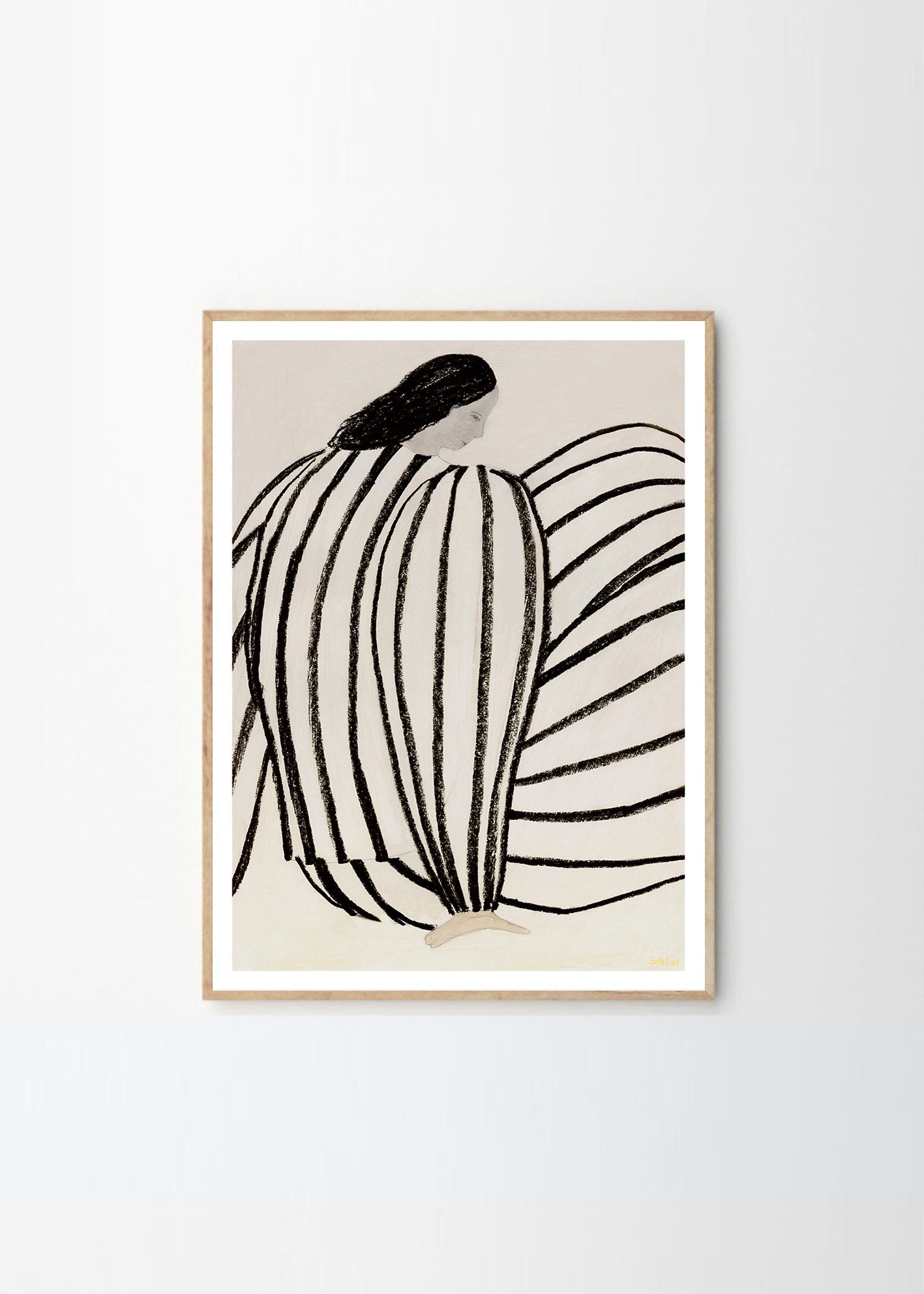 Sofia Lind Art Print Poster - Premium Wall Decor for Home & Office - Available in 2 Sizes (12x16 & 18x24 Inches) - Perfect for Living Room, Bedroom, or Workspace