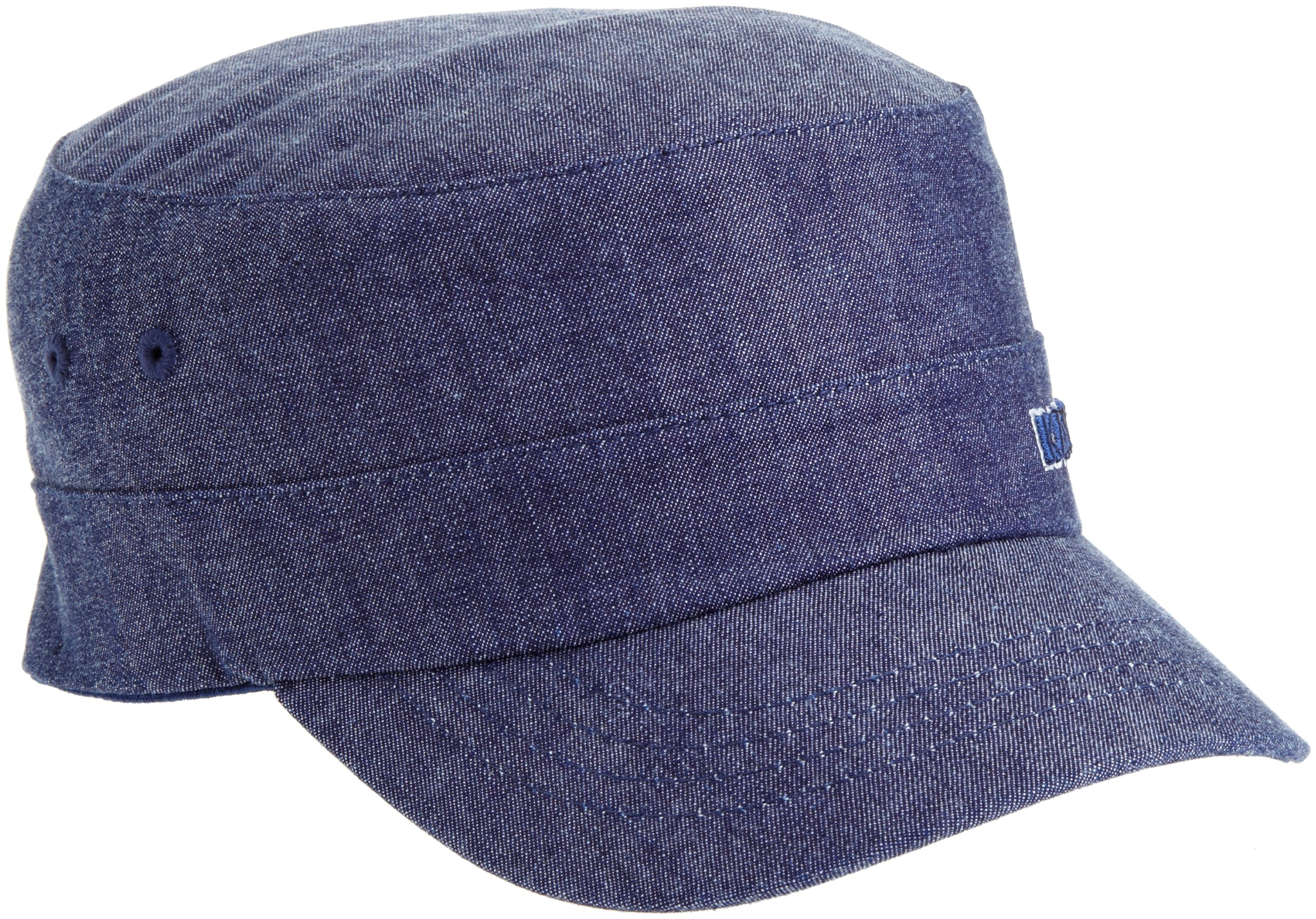 Kangol Men's Denim Flexfit Army Cap - Adjustable & Comfortable Baseball Hat for Casual Wear, Outdoor Activities & Sports