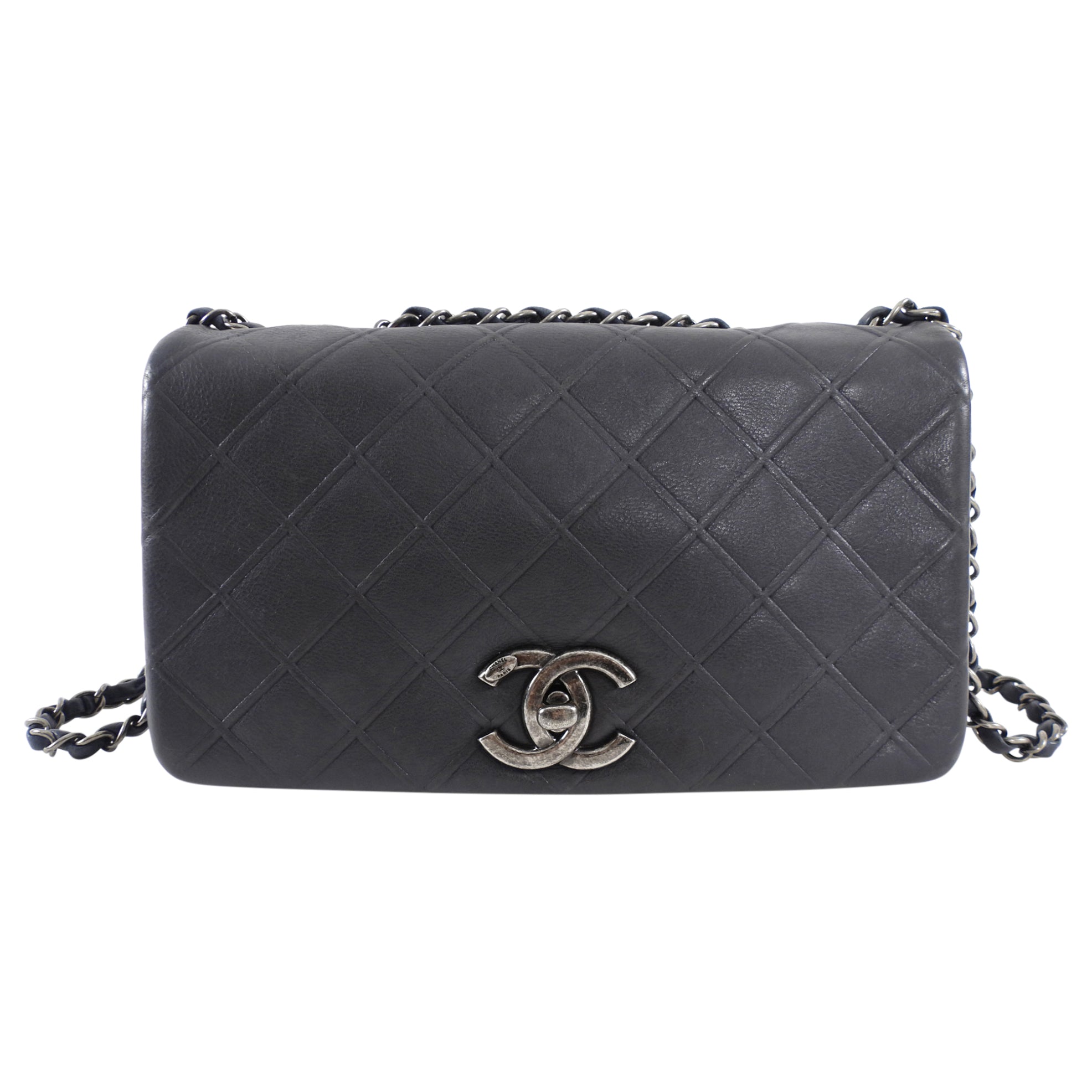 Chanel Paris Edinburgh New Chic Medium Flap Bag 2013 - Luxury Designer Handbag for Women, Perfect for Evening Parties & Special Occasions