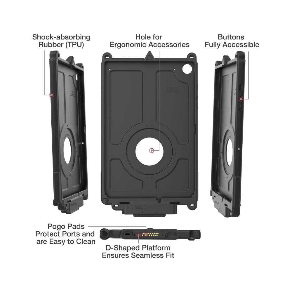 IntelliSkin® Next Gen Protective Case for Samsung Galaxy Tab A9+ - Slim Fit, Shockproof Cover with Auto Sleep/Wake - Perfect for Work, Travel & Entertainment