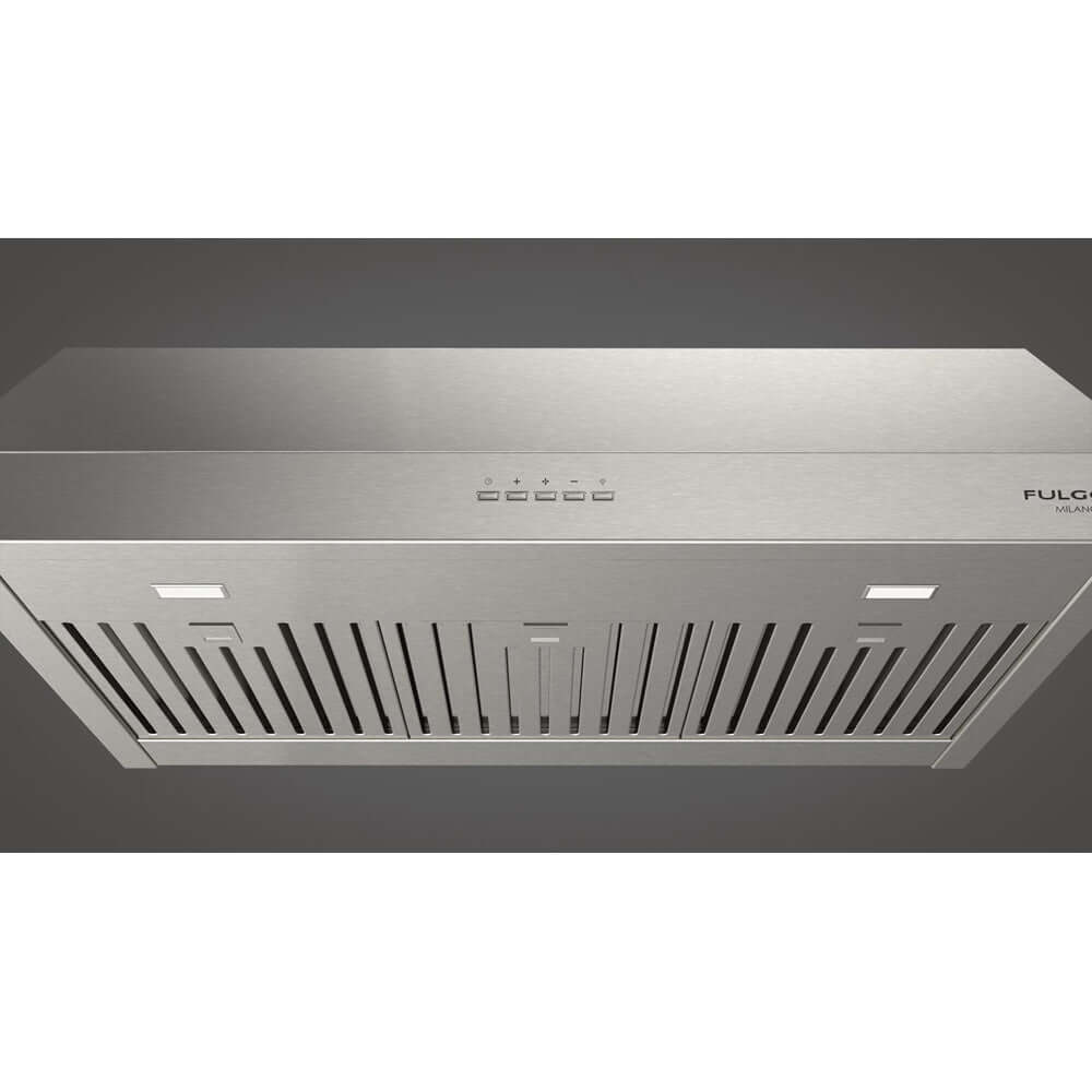 Fulgor Milano 30 Inch 450 CFM Stainless Steel Under Cabinet Range Hood - F4UC30S1 | Powerful Kitchen Ventilation for Smoke & Odor Removal | Perfect for Modern Home Cooking