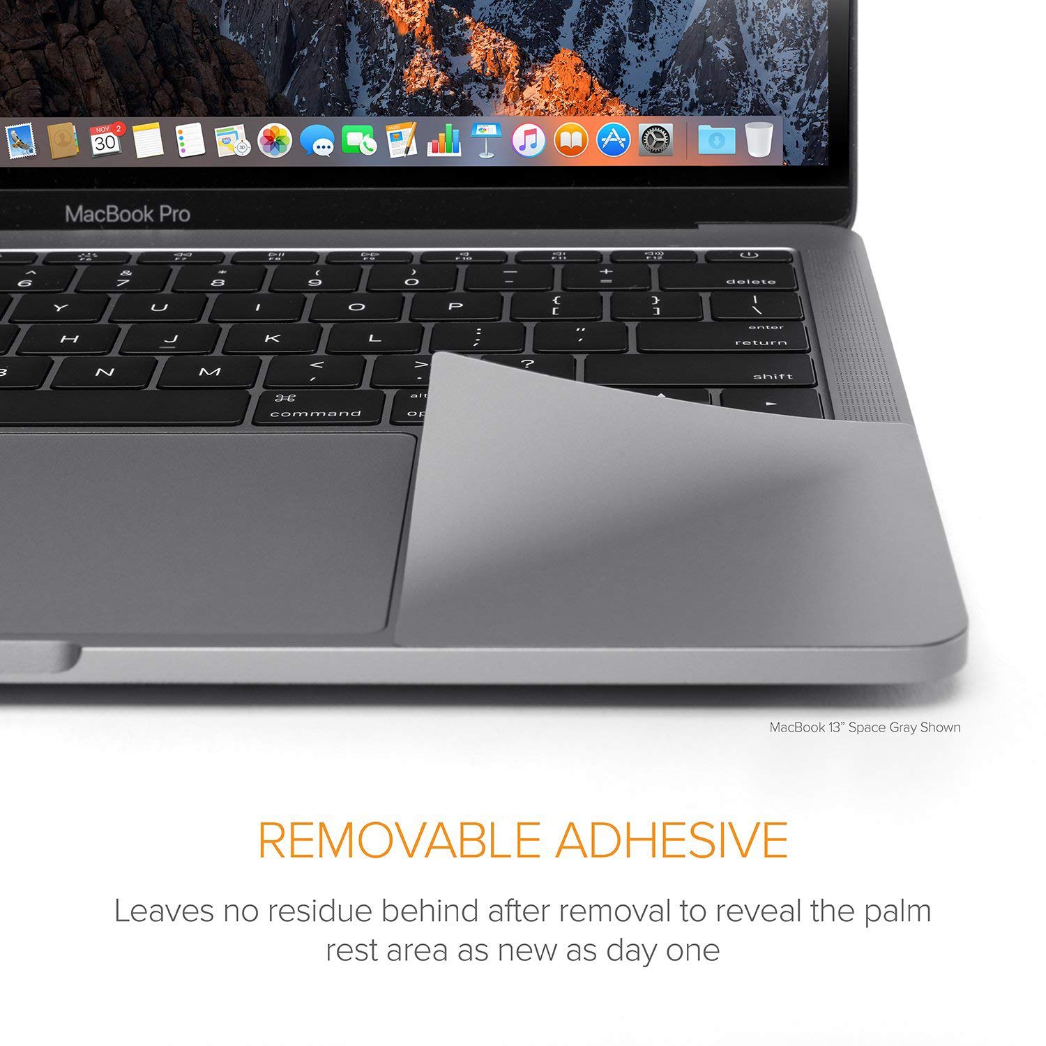 Premium Palm Rest Protector Skin Cover Set for MacBook Pro 13