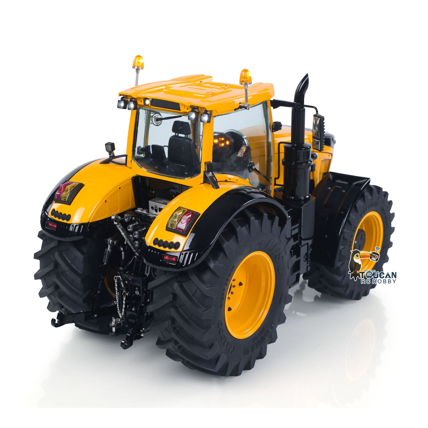 1/14 Scale LESU 4x4 RC Hydraulic Tractor Truck - 90% Metal Construction, RTR with PL18EV Lite Radio, Realistic Smoke & Sound Effects - Perfect for Farm Simulation, Off-Road Play and RC Hobby Enthusiasts
