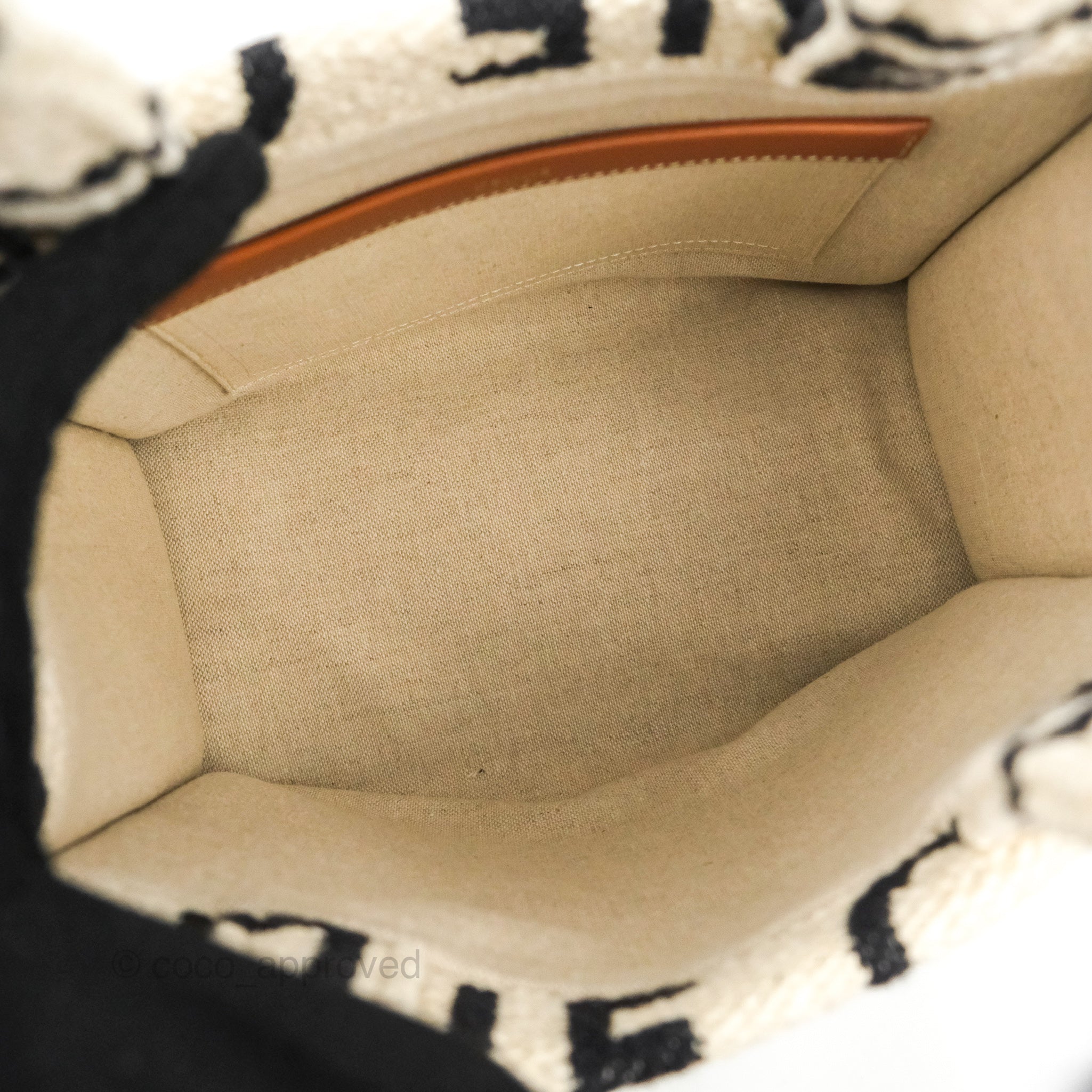 Celine Small Cabas Thais Textile Tote Bag in White - Luxury Designer Handbag for Women, Perfect for Work, Travel & Everyday Use