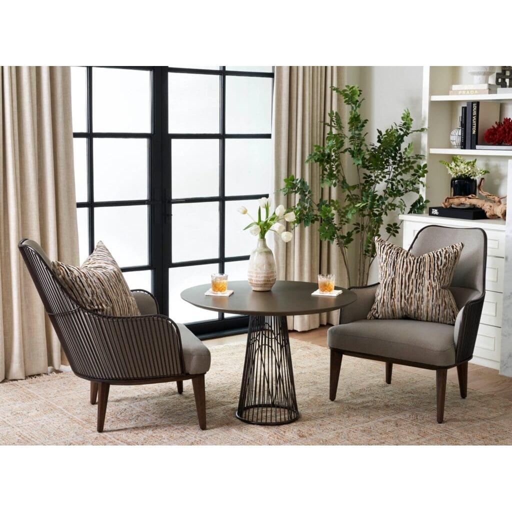 Cyan Design 11734 Suez Side Table - Modern Onyx & Grey Accent Table for Living Room, Bedroom, or Office Decor