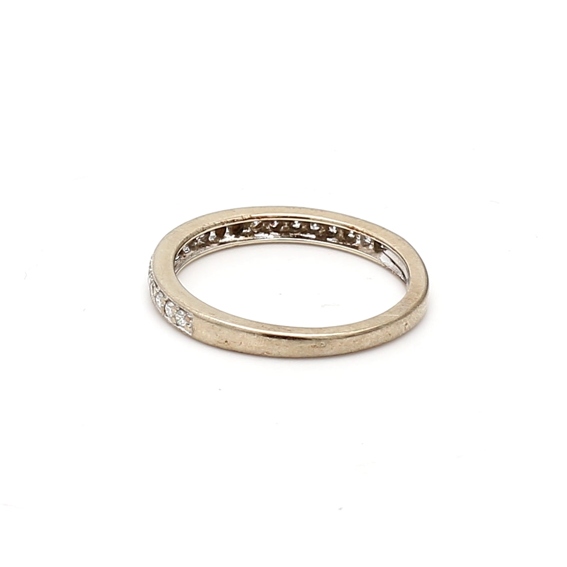 0.42 Carat Round Brilliant H SI1 Diamond Engagement Ring in 14K White Gold - Perfect for Proposals, Weddings & Anniversary Gifts