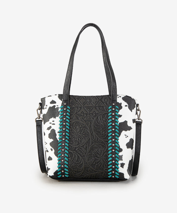 Montana West Floral Tooled Concealed Carry Shoulder Bag for Women - Fashionable & Functional Concealed Carry Purse for Everyday Use, Travel & Outdoor Activities