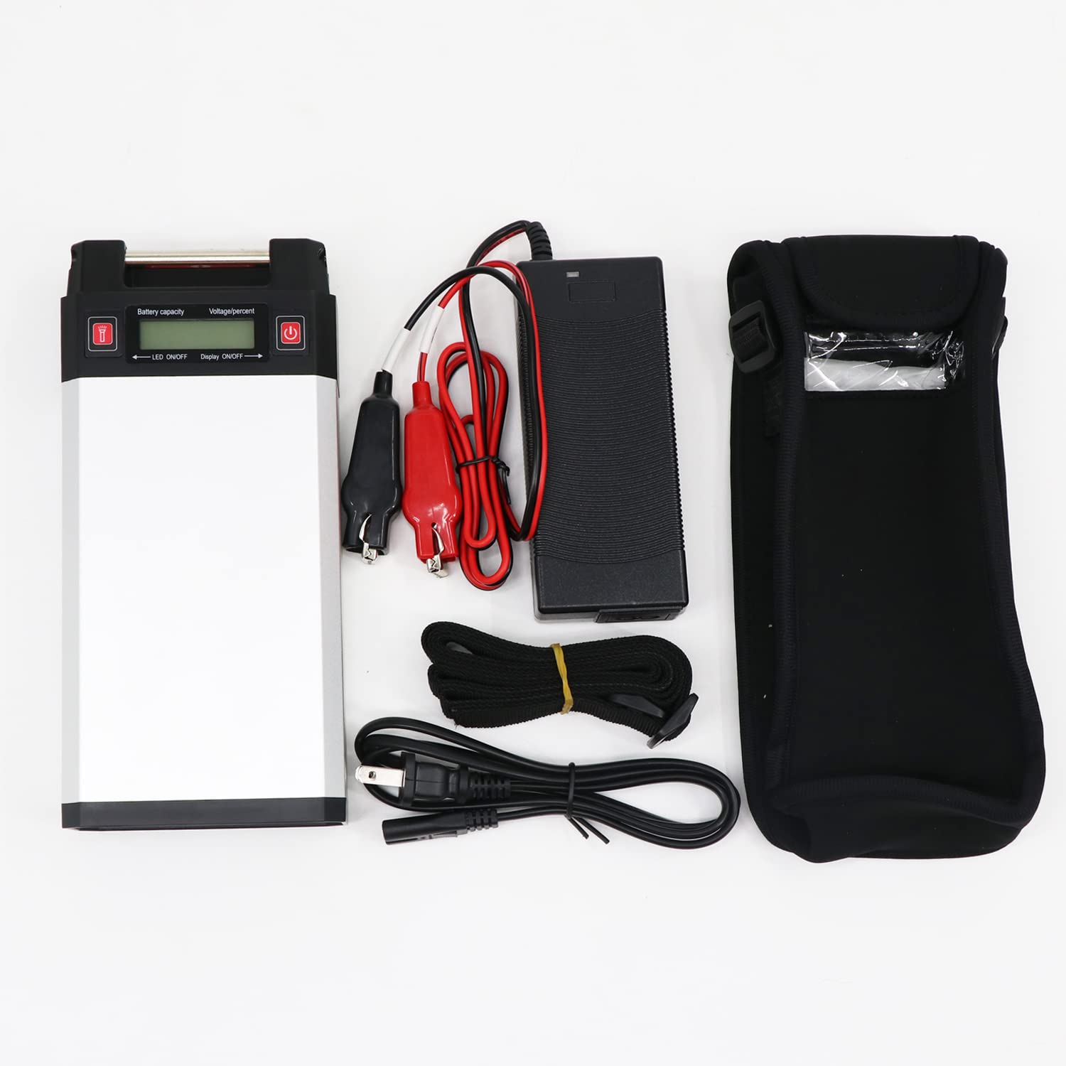 14.8V 20000mAh Rechargeable Lithium Battery with Aluminum Alloy Case - Compatible with Daiwa & Shimano Electric Fishing Reels - Perfect for Ocean Fishing Boats, Trolling Motors, and Saltwater Fishing Gear