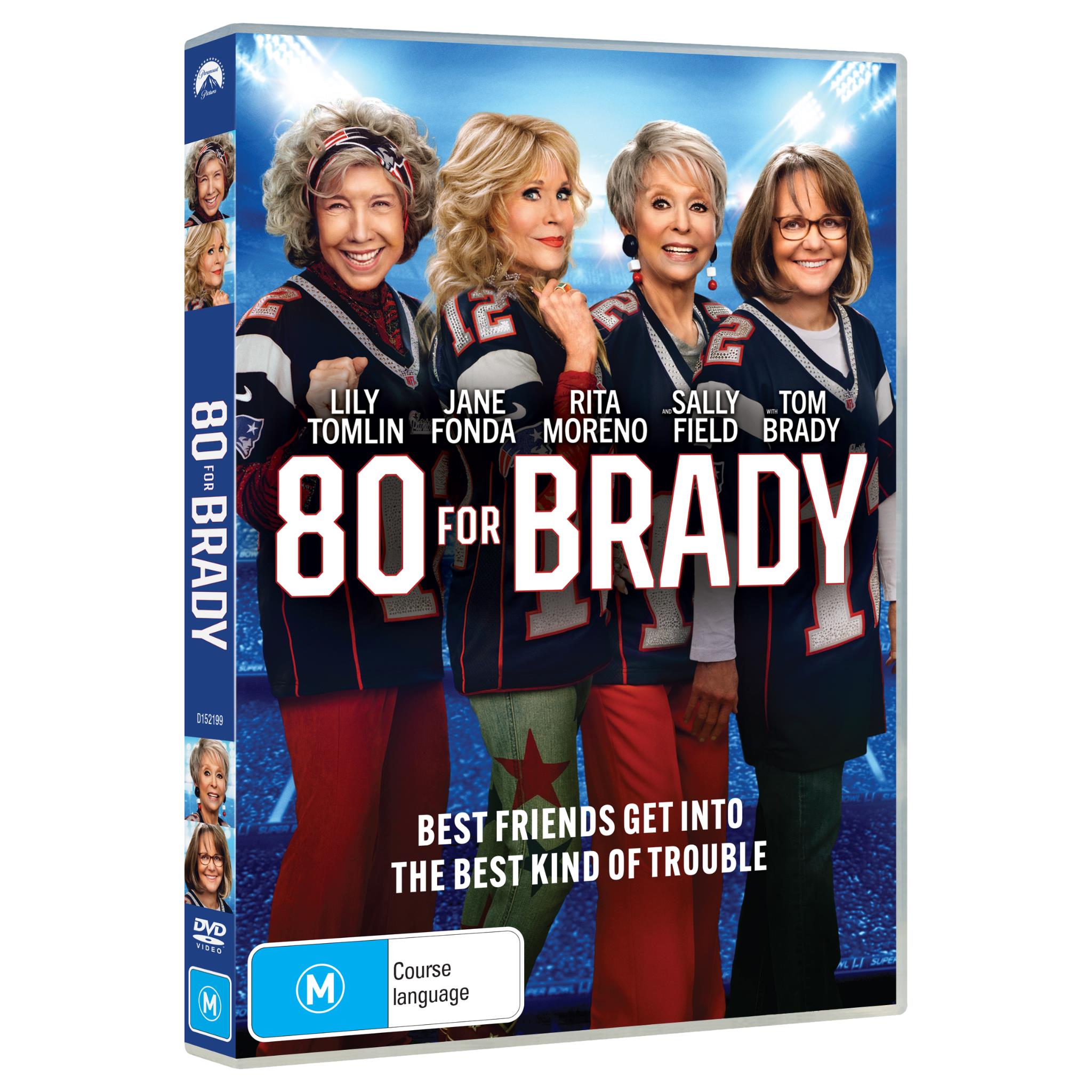 80 For Brady System Collections Generic List1System Object DVD - Classic Movie for Sports Fans & Comedy Lovers - Perfect for Home Theater, Movie Nights, and Football Party Entertainment