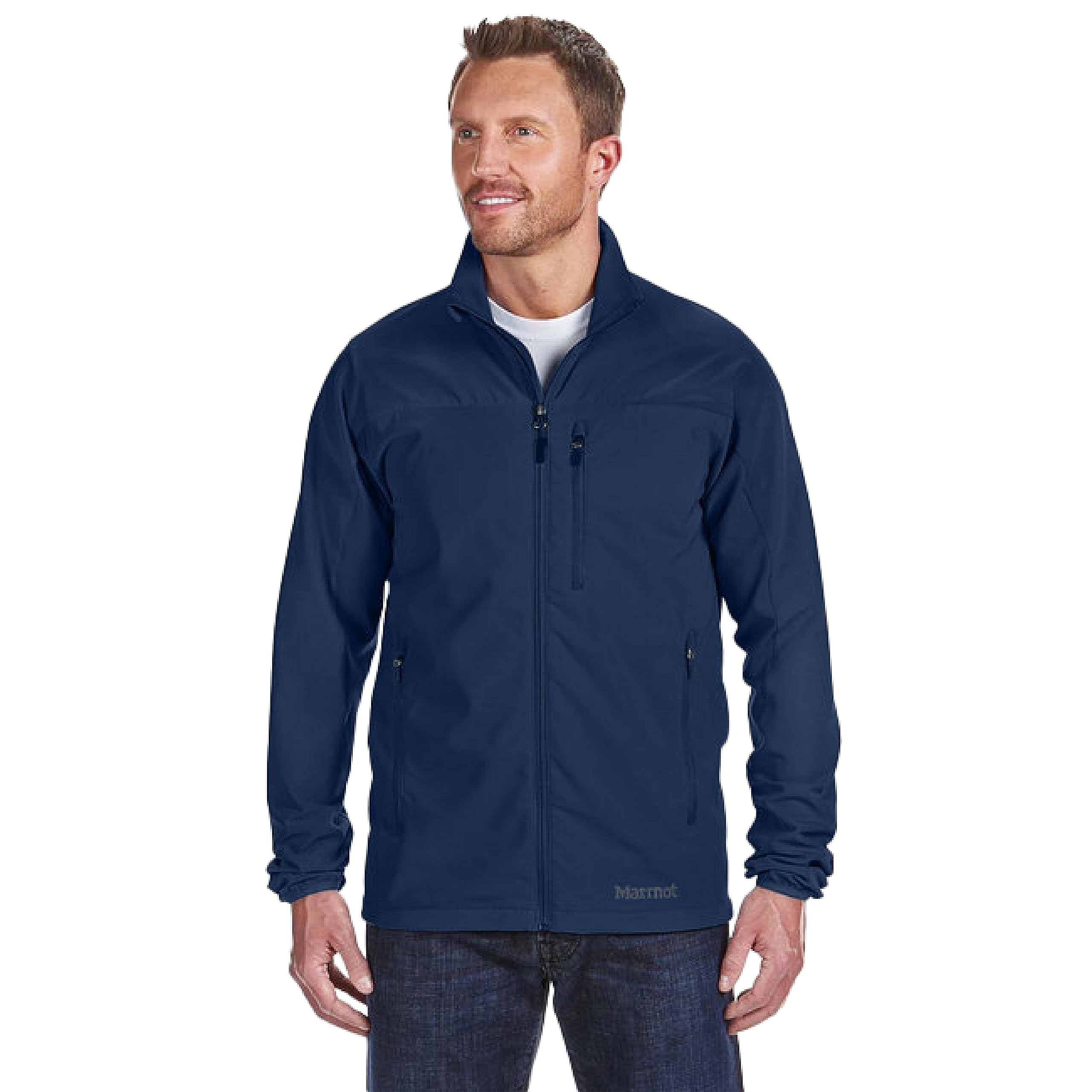 MARMOT Men's Tempo Jacket - Lightweight Breathable Water-Resistant Softshell Jacket for Hiking, Camping & Outdoor Activities