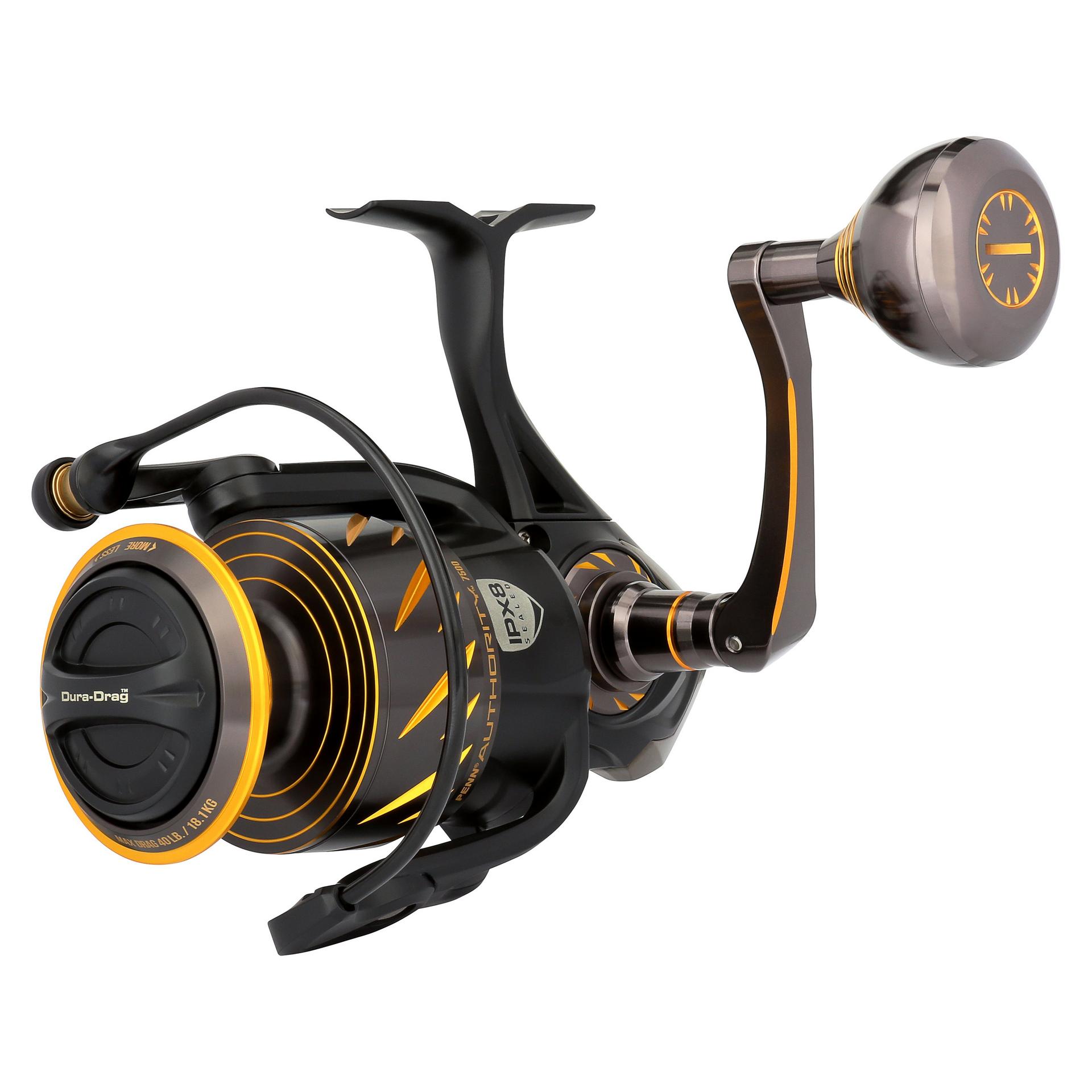 Authority® Spinning Reel - High Performance Saltwater Fishing Reel with Smooth Drag System | Perfect for Surf Fishing, Pier Fishing, and Offshore Angling