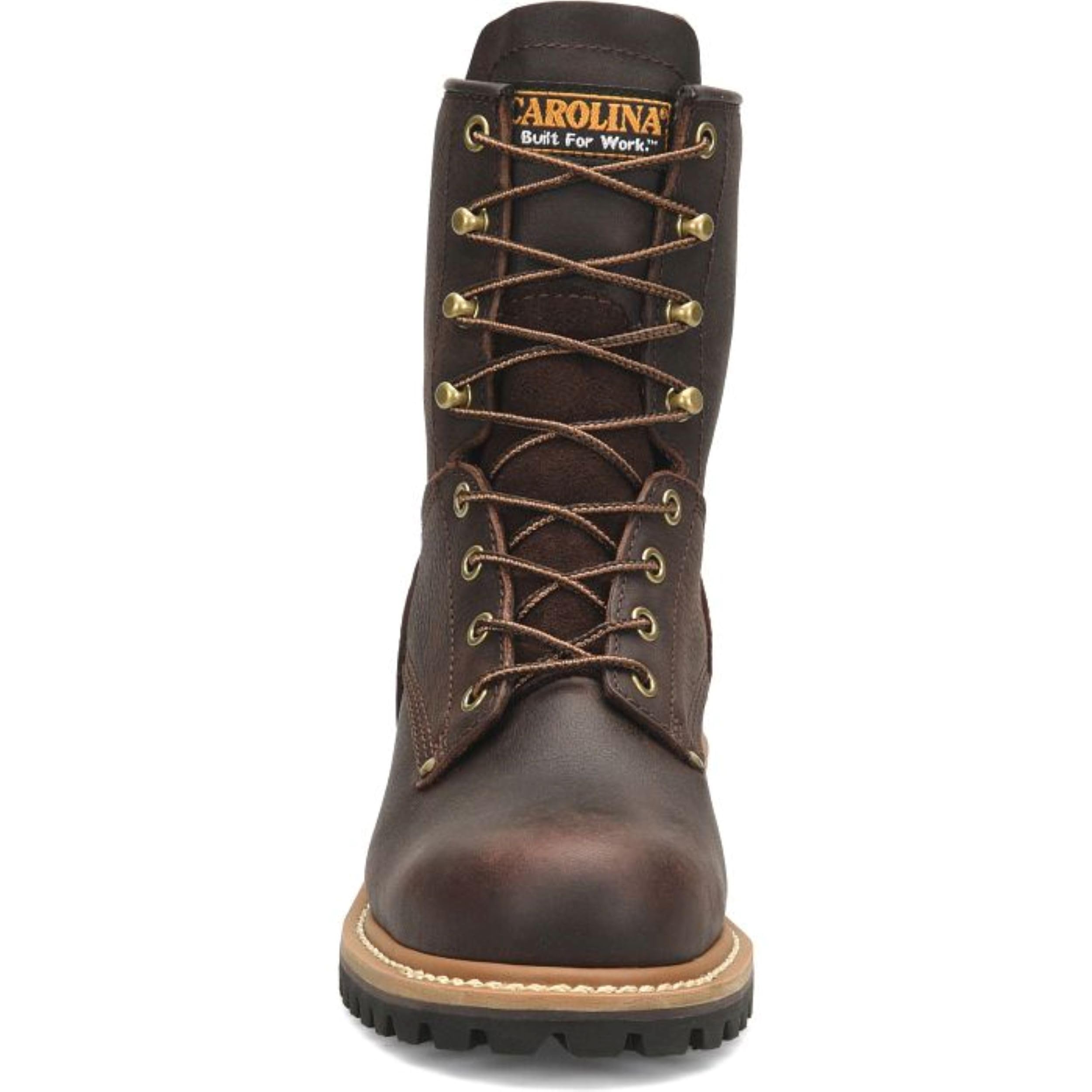 Carolina Women's Elm 8 Inch Steel Toe Logger Work Boots - Waterproof Safety Shoes for Construction, Hiking & Outdoor Work