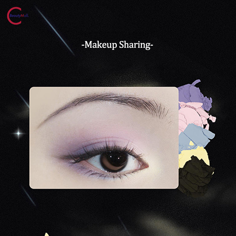 DRAMO Moonwheel Project Initial Heart Series Eyeshadow Palette 008 Moonlight - Highly Pigmented Makeup Palette for Night Out & Party Looks | Perfect for Evening Events, Date Night & Special Occasions