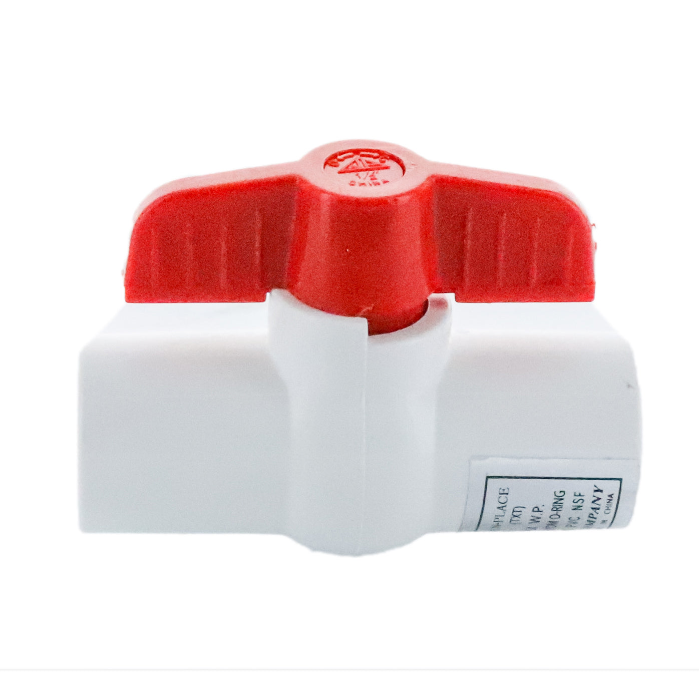 HMIP125TE 1 1/4 Inch Plastic Ball Valve with Threaded Ends - Perfect for Plumbing, Irrigation, and Water Control Systems