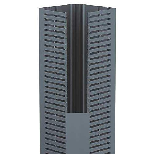 Gray Wire Duct & Corner Duct - 4.40W x 3D for Cable Management - Perfect for Home Office, Workshop, and Industrial Electrical Wiring Organization