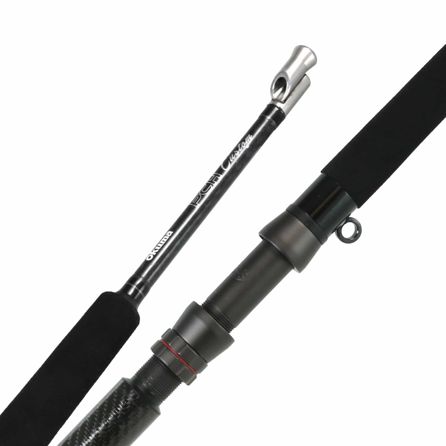 Okuma PCH Custom Kite Fishing Rods - Lightweight Graphite Saltwater Rod for Offshore Trolling & Big Game Fishing - Perfect for Deep Sea, Charter Boats & Sportfishing Adventures