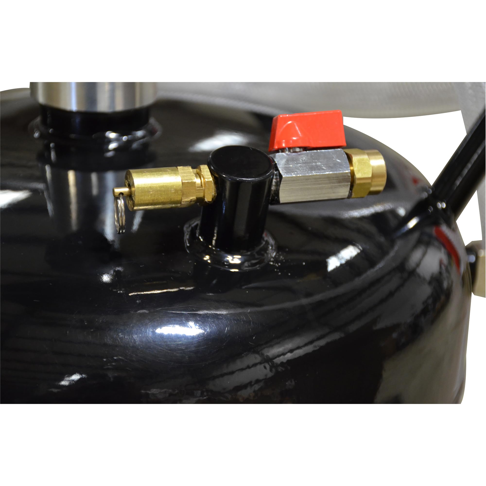 18 Gallon Self-Evacuating Oil Drain Pan - Heavy Duty Automotive Oil Change Container for Garage & Workshop Use