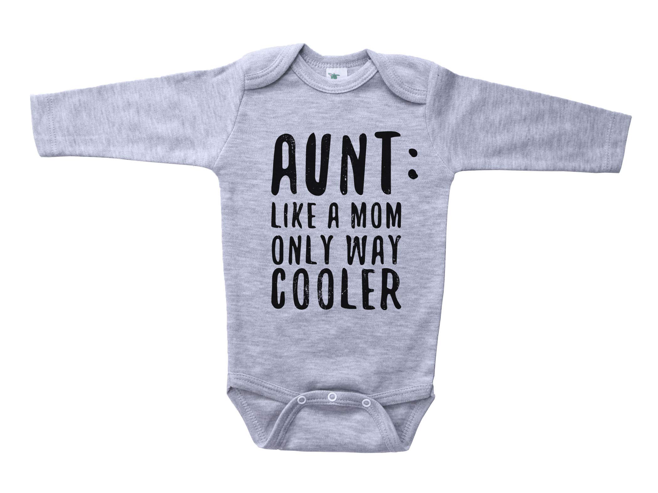 Funny Aunt Onesie - Cooler Than Mom for Parties & Gifts