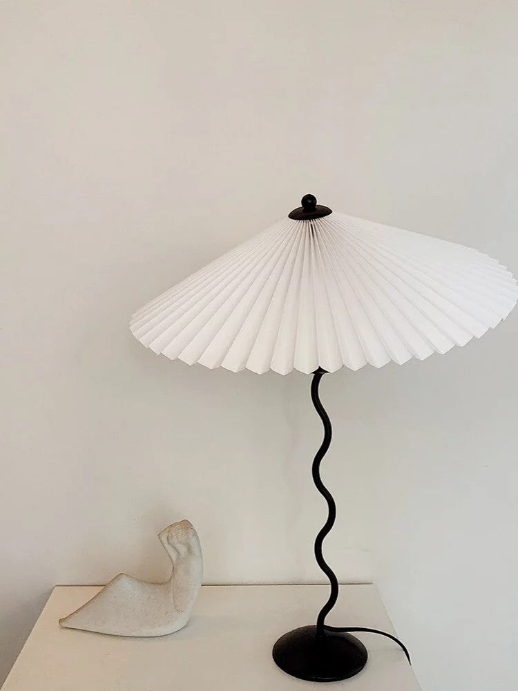 Modern Squiggle Table Lamp - Adjustable LED Desk Light for Home Office, Bedroom & Study - Stylish & Functional Lighting for Reading & Decor